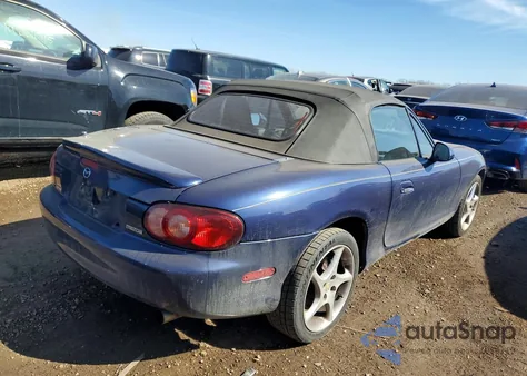 2003 Mazda Mx-5 Miata Base z USA, uszkodzony, nr VIN JM1NB353730301521